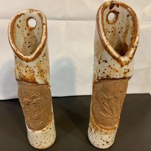 Vintage Handmade Ceramic Decorative Small Vase